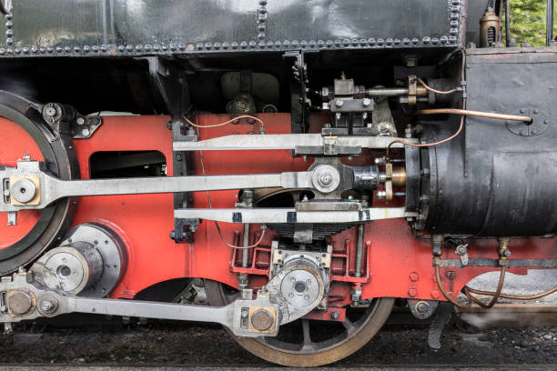 steam locomotive of the rack railway at achensee - rack railway imagens e fotografias de stock