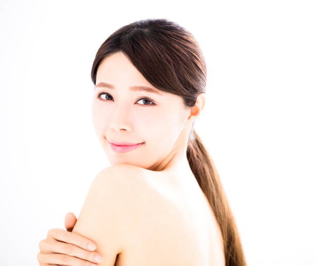 istock closeup beautiful young woman with clean face 841526776