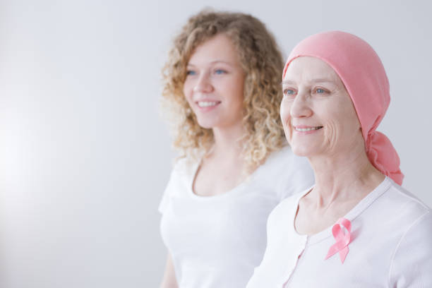 istock Supporting mother battling breast cancer 841554910