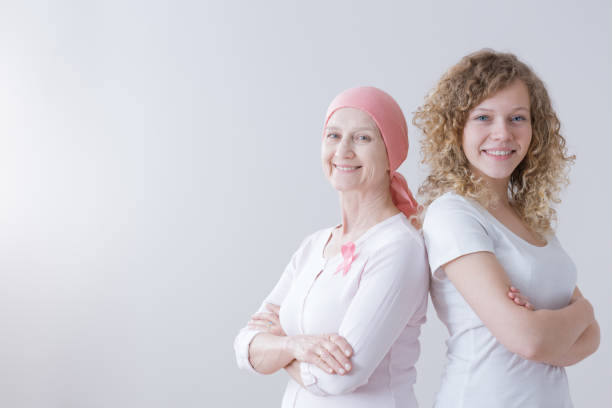 istock Breast cancer mother staying positive 841554926