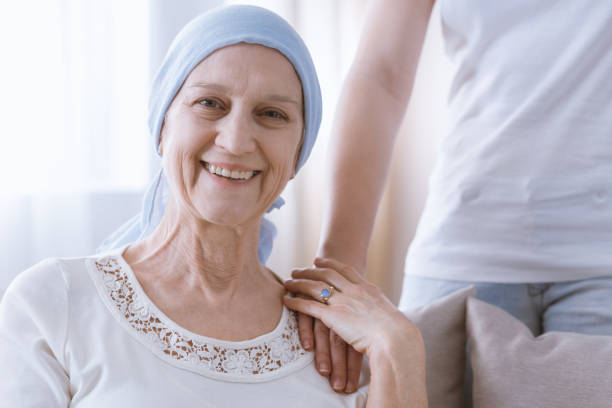 istock Mentally strong smiling cancer woman 841555014