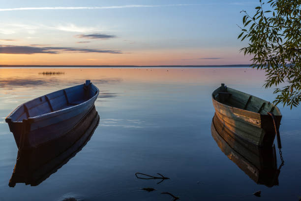 istock two old fishing boats 841565424