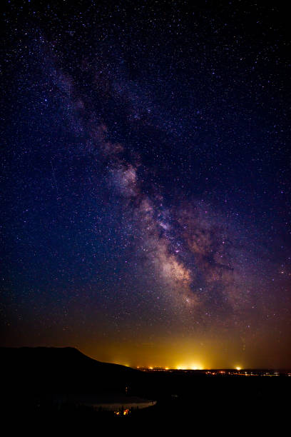 istock The stars over Half Moon Lake 841574080