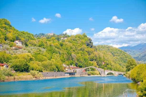 istock Bridge of the Devil (Ponte della Maddalena), Garfagnana, Lucca 841581320