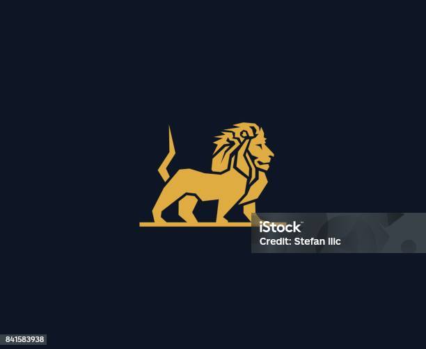 Icône De Lion Vecteurs libres de droits et plus d'images vectorielles de Lion - Lion, Logo, Icône