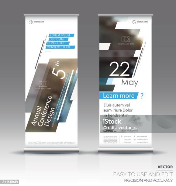 Vertical Program Banner Vertical Banner Design Stock Illustration - Download Image Now - Chin ...