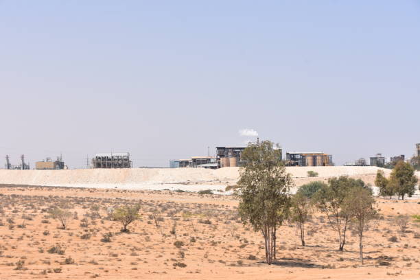 istock Industrial Zone   In the desert 841621352