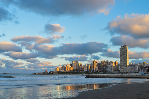 Mar del Plata from the beach