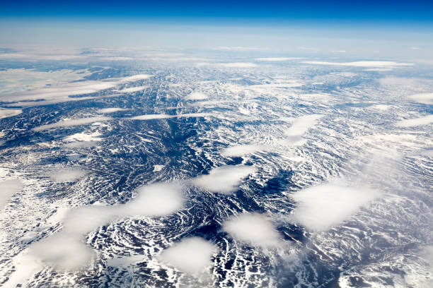 istock Arctic Landscape in Greenland, Aerial View 841636826