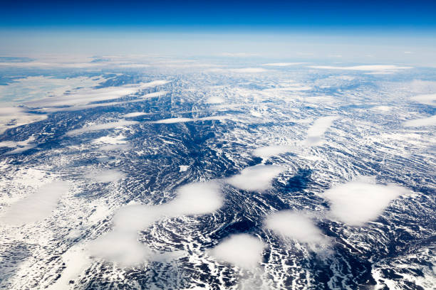 istock Arctic Landscape in Greenland, Aerial View 841639246