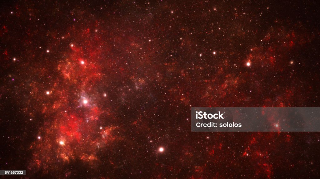 Red stars Red stars space background Outer Space Stock Photo