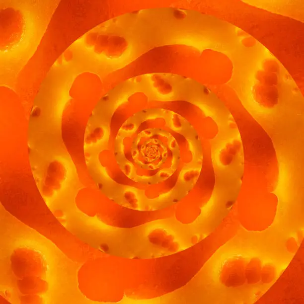 Photo of Droste effect on cheese