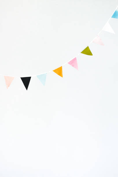 istock Colorful flag garland 841667680