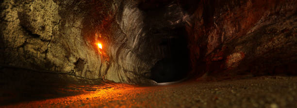 Hawaii volcano national park lava tube