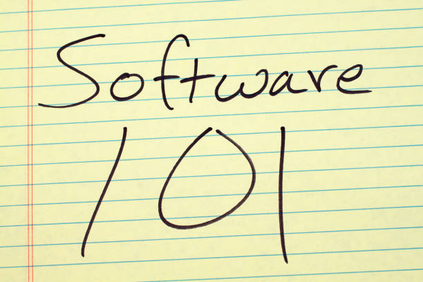 istock Software 101 On A Yellow Legal Pad 841723294