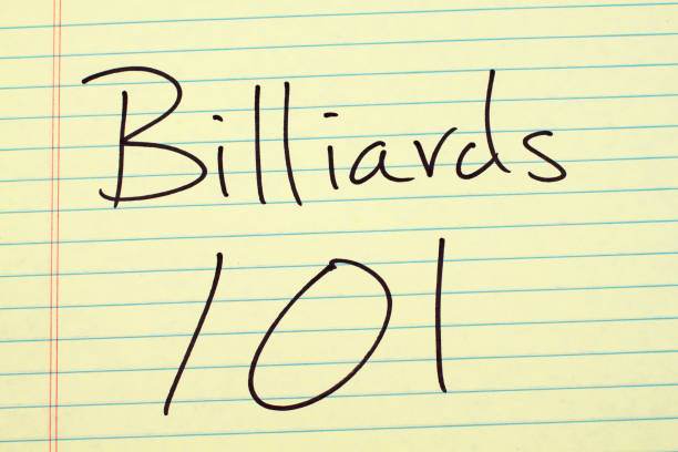 istock Billiards 101 On A Yellow Legal Pad 841723594