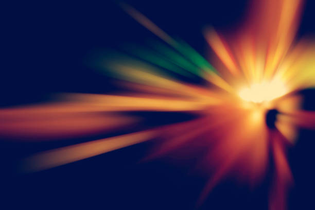 istock Blurry Illumination and night lights, car traffic motion blur the speed and dynamics 841752180