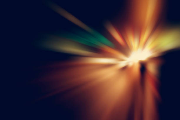 istock Blurry Illumination and night lights, car traffic motion blur the speed and dynamics 841752276