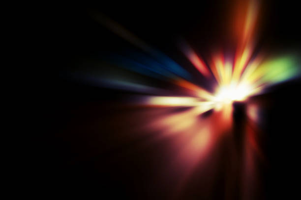 istock Blurry Illumination and night lights, car traffic motion blur the speed and dynamics 841752284