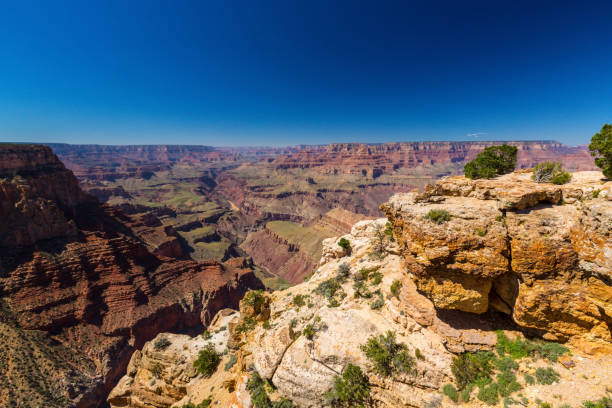 istock Scenery in the Grand Canyon National Park, under warm sunrise light 841755854