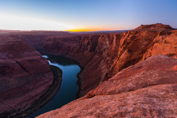 istock Beautiful scenery in the Arizona desert, under warm moonrise light 841758748
