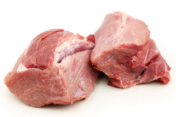 istock Chunk of Beef Fillet   Isolated on White Background 841766224