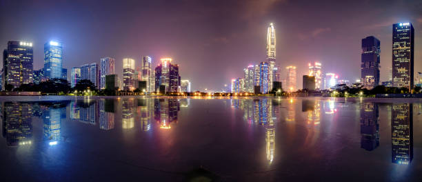 istock The reflection of the city 841769040