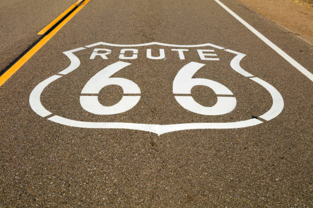 istock Route 66 sign, California, USA 841787826