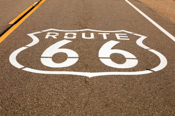 istock Route 66 sign, California, USA 841790118