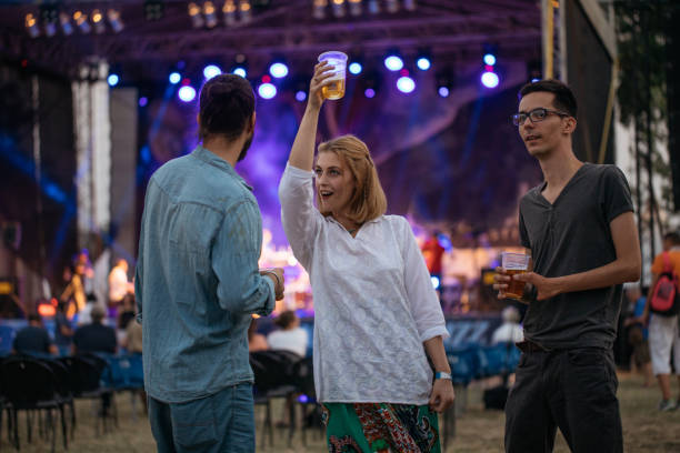 istock Friends dancing on festival 841790164