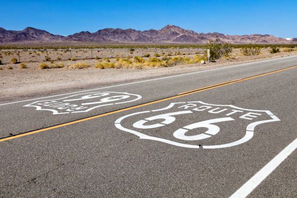 istock Route 66 sign, California, USA 841790604
