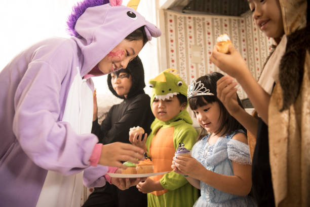 istock Children who eat sweets by the window. 841798256