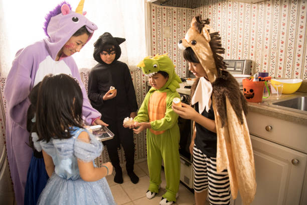 istock Children who eat sweets by the window. 841798268