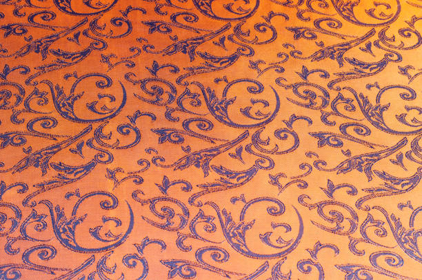 istock The texture of the silk fabric. 841800316