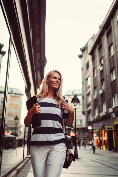 istock Woman in the city 841802688