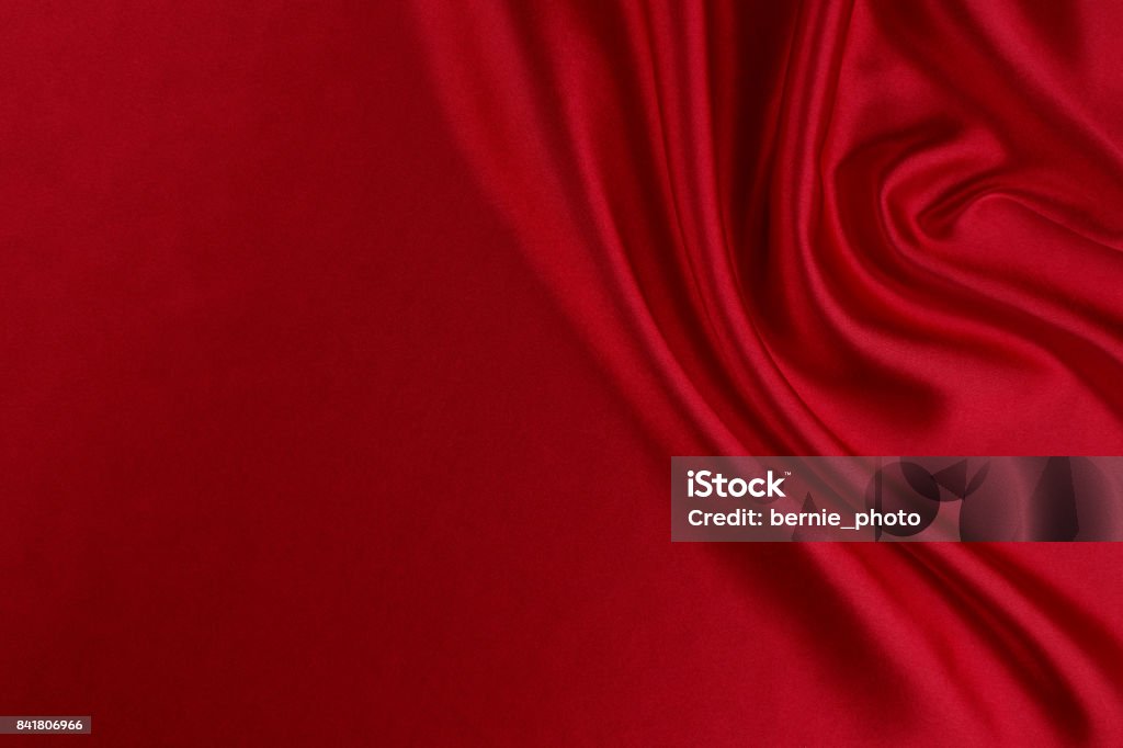 Röda sidentyg bakgrund - Royaltyfri Röd Bildbanksbilder