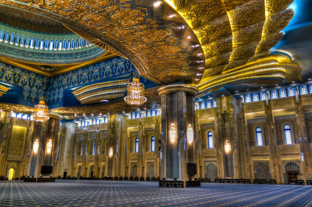 istock Kuwait Grand Mosque interior, Kuwait-city, Kuwait 841807482