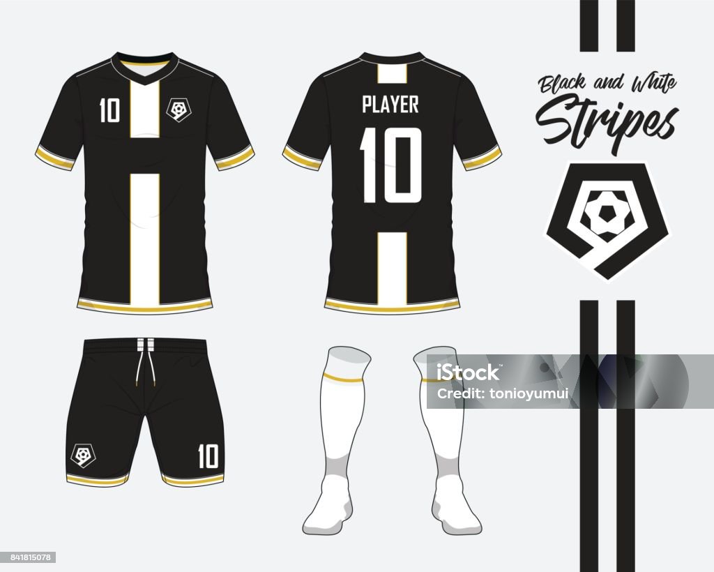 black and white jersey design
