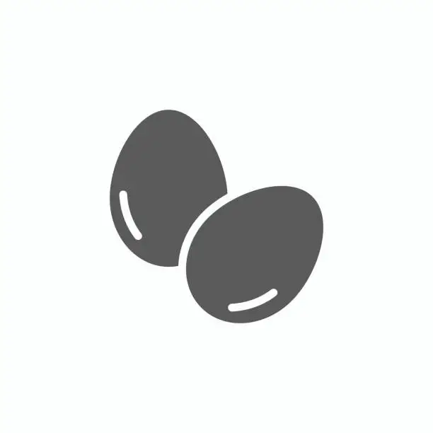 Vector illustration of eggs icon