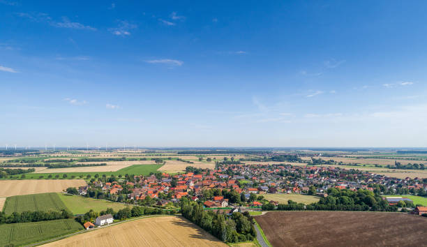 istock Village nearby Hildesheim, Germany 841817942