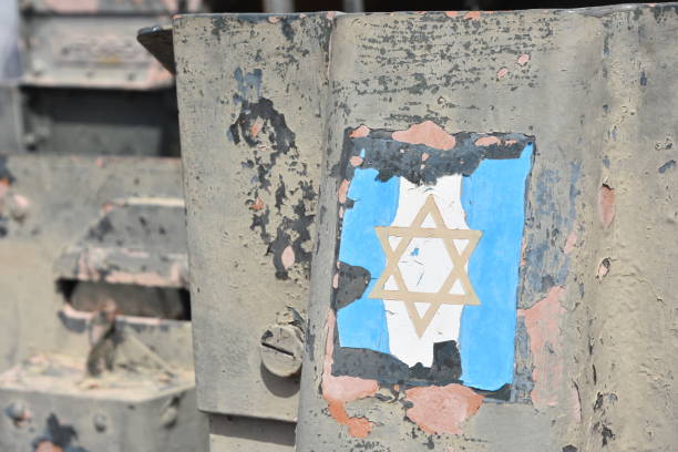 istock A sign on an old military vehicle 841821888
