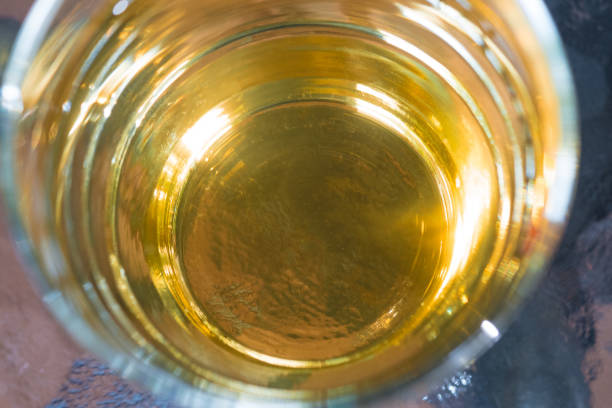 istock Closeup, a cup of hot tea on the table. 841829850