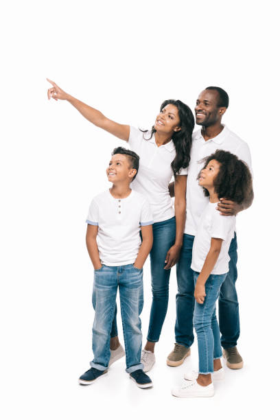 istock african american family pointing away 841846674