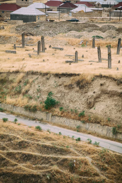 istock Nature around Diri Baba Mausoleum in Maraza Gobustan, Azerbaijan 841858114