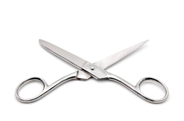 scissors stock photo