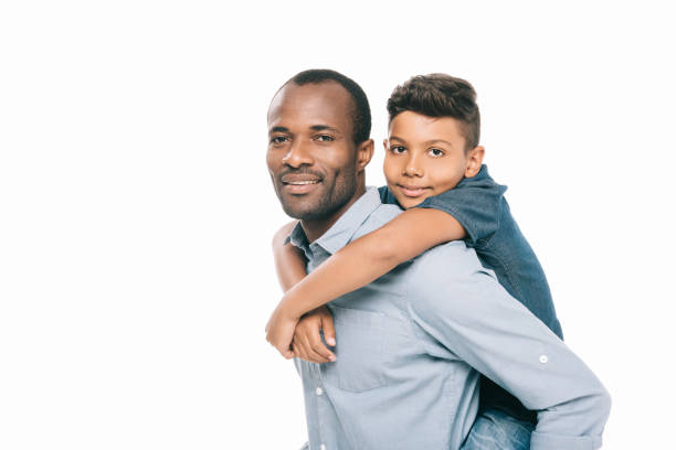 istock happy african american father and son 841869678