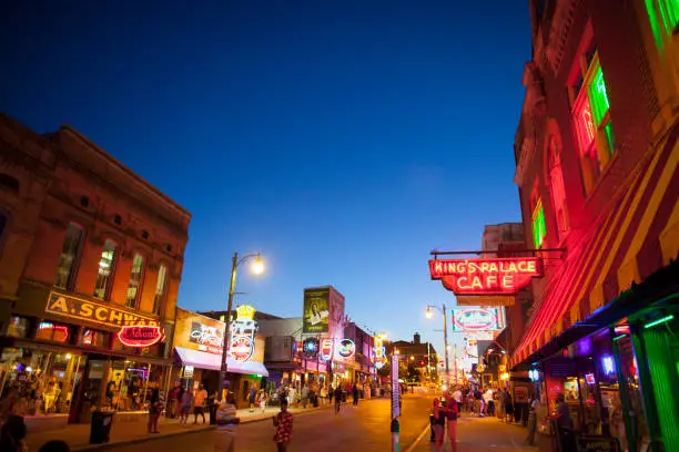 Photo of View of Beale Street, Memphis, TN