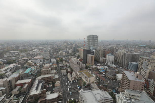 istock tokyo sityscape at Nerima aerial 841873090