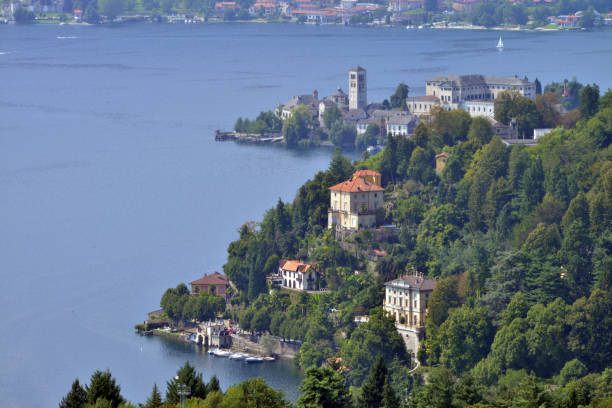 istock view of Lake Orta, Italy 841902648