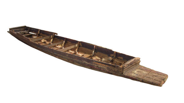 istock Old wooden boat 841905080